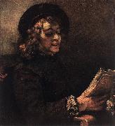REMBRANDT Harmenszoon van Rijn Titus Reading du oil painting picture wholesale